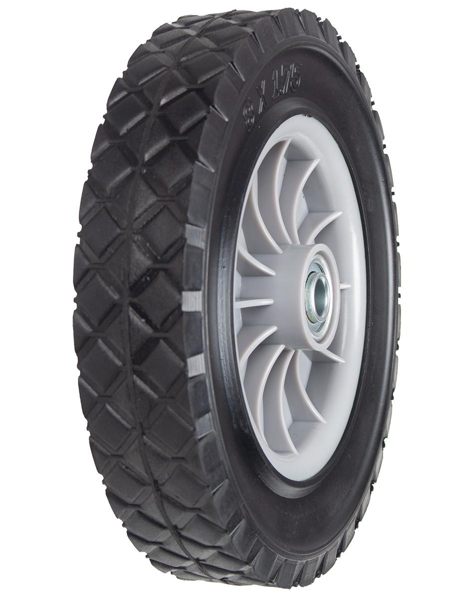 Koło jezdne kosiarki z łożyskiem 8 X1.75 520100 widok z łożyskiem