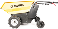 CEDRUS TA500 BATERIOVÝ STAVEBNÍ TRANSPORTÉR ZAHRADNÍ TRAKAŘ SKLÁPĚČ 48V 20AH 1000W - OFICIÁLNÍ DISTRIBUTOR - AUTORIZOVANÝ PRODEJCE CEDRUS