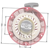 Chinese Lifan Kipor Loncin Zongshen 168 metal take-up T1 starter NZ555