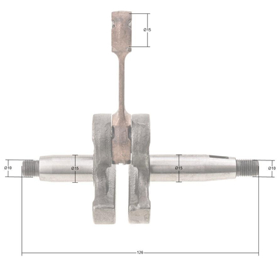CEDRUS sprayer crankshaft OP04 071189