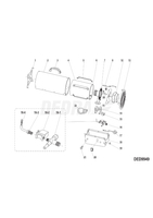 GAS LINE WITH REGULATOR 700MBAR 3KG/H DEDRA