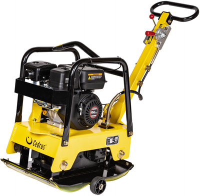 CEDRUS ZG06 SOIL COMPACTOR REVERSIBLE PLATE COMPACTOR FRONT/REAR 122 KG /6.5KM + TRANSPORT WHEELS + MAT ZG 06 - AUTHORIZED CEDRUS DEALER