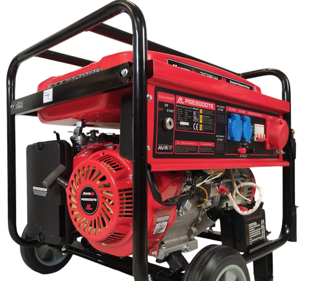 MASTERCUT PGE8000TE GENERÁTOR ENERGIE 6,5KW 230/400V 18KM ESTART