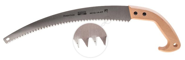 BAHCO "fox tail" orchard saw 4212-14-6T