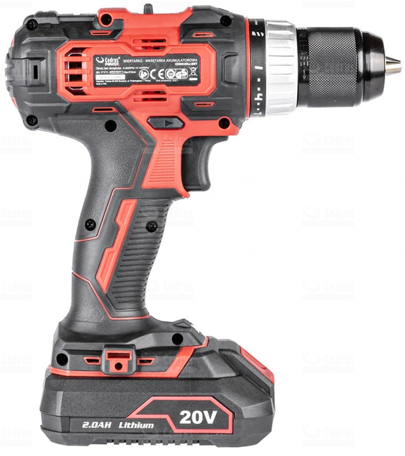 CEDRUS CEDD40LI-SET WKRĘTARKA AKUMULATOROWA 20 V WKRĘTARKO-WIARTARKA 2Ah Z BATERIĄ I ŁADOWARKĄ W WALIZCE EWIMAX- OFICJALNY DYSTRYBUTOR - AUTORYZOWANY DEALER CEDRUS