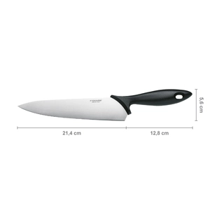 Fiskars Essential 1065565 nóż szefa kuchni 21 cm – uniwersalny nóż kuchenny