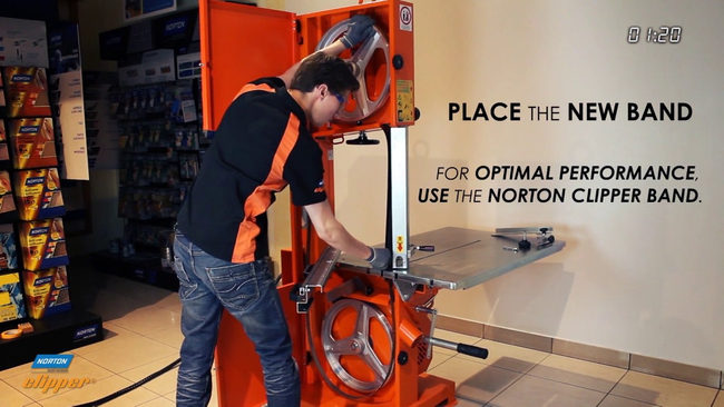 NORTON CLIPPER CB651 MASONRY BAND SAW MASONRY TABLE TABLE SAW FOR HOLLOW BLOCK BUILDING BLOCKS 1.8KW 230V - OFFICIAL DISTRIBUTOR - AUTHORIZED NORTON CLIPPER DEALER