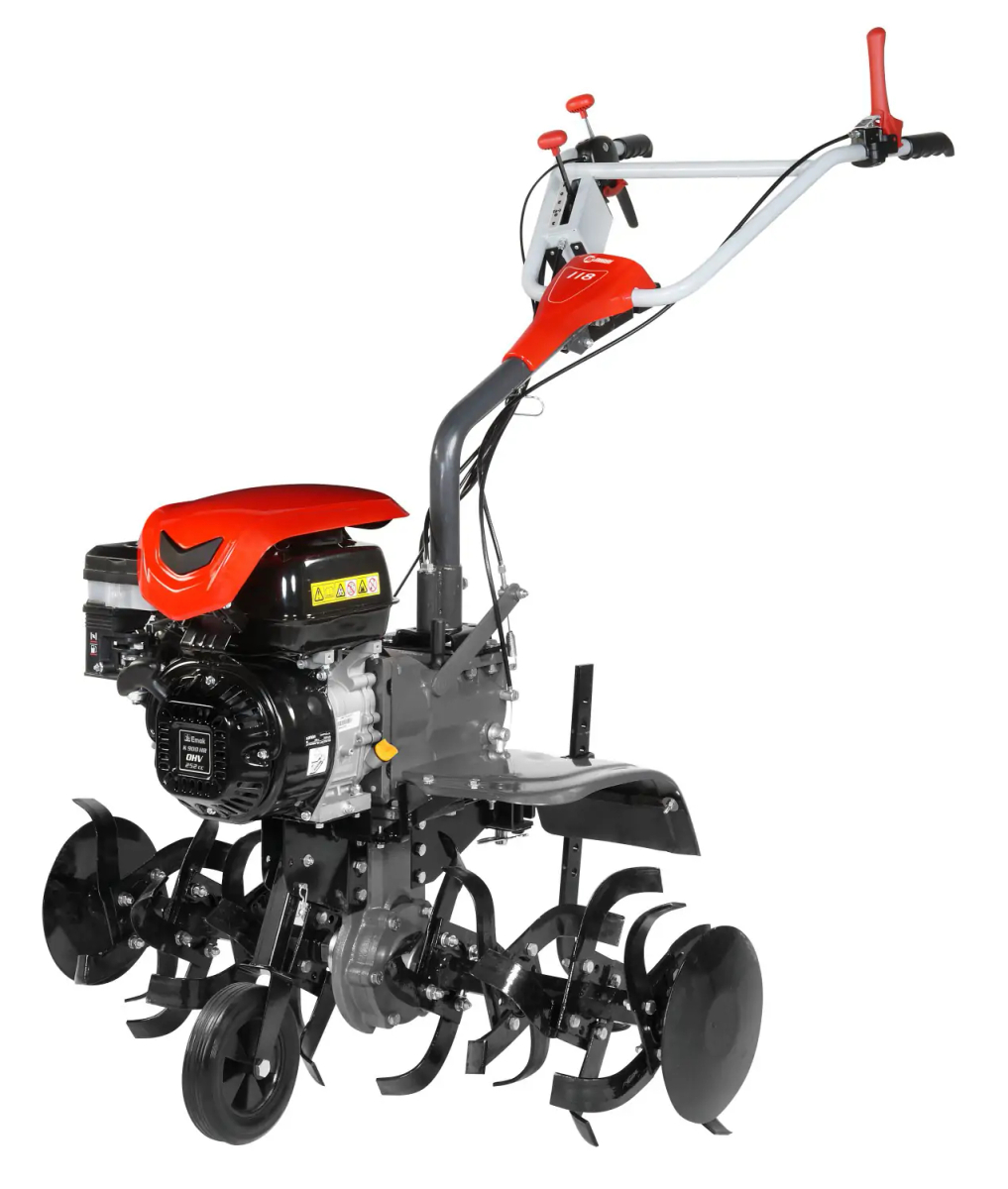 Silnik Emak 252 cm3 w glebogryzarce NIBBI 118