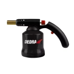 DEDRA 31A020 Lampa lutownicza gazowa palnik gazowy piezo 2,8 kW 1200°C metalowa