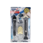 DEDRA 15B085 Silicone Caulk and Joint Kit, Silicone Smoothing Spatulas