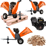 Grass P4206 GRASS Petrol chipper chipper wood splitter 15HP / 15 cm - EWIMAX - OFFICIAL DISTRIBUTOR - AUTHORIZED DEALER GRASS