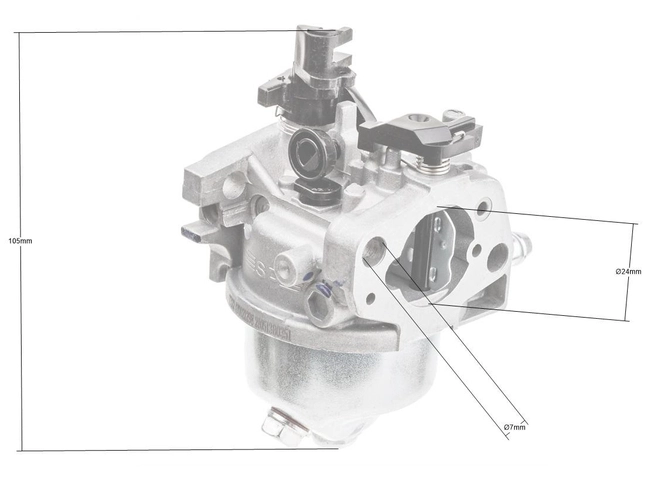 Gaźnik Loncin LC1P65FC CZĘŚĆ ORYGINALNA 170021298-0001