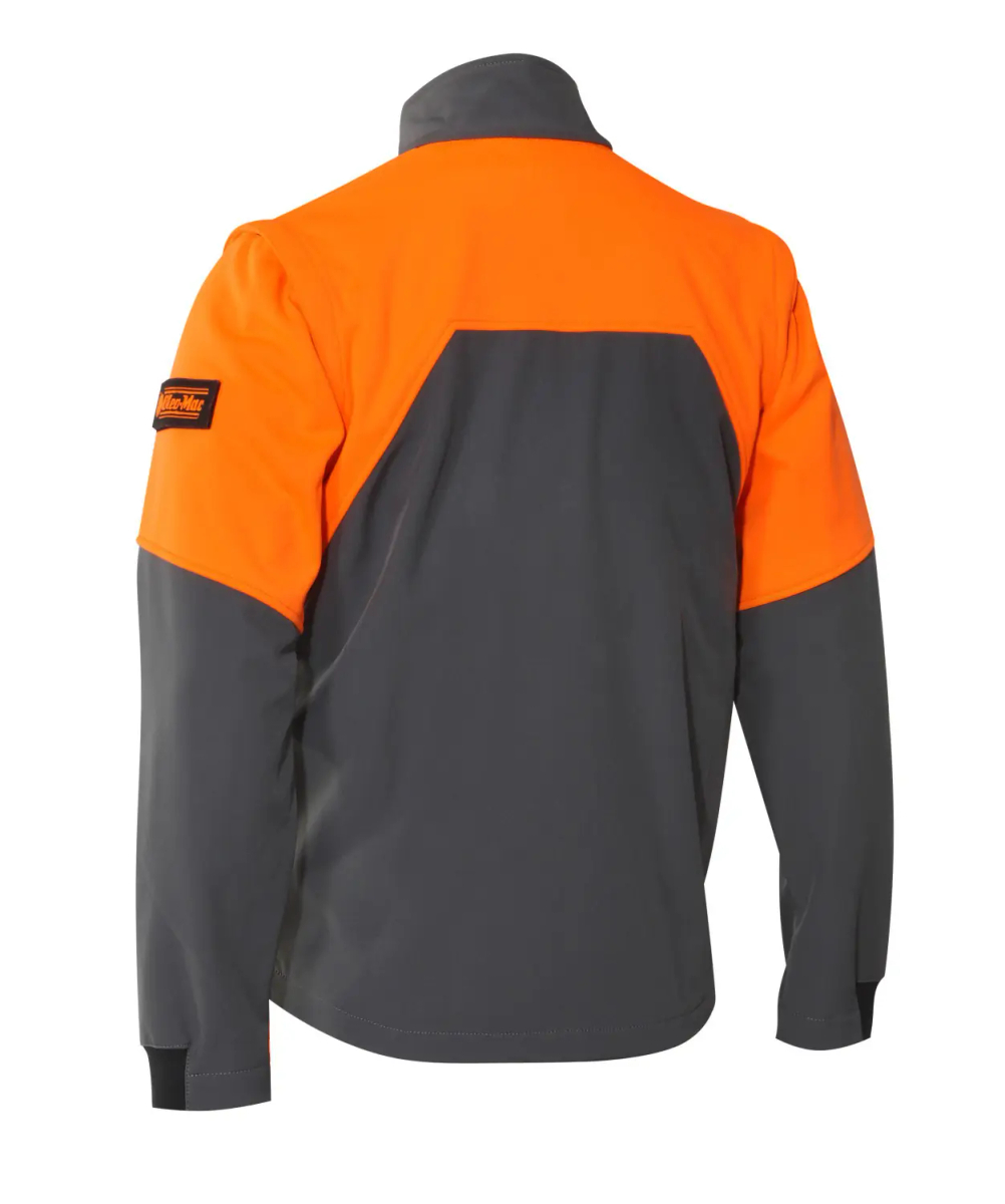 Kurtka Softshell Męski Oleo-Mac M 3155040A - widok z tyłu