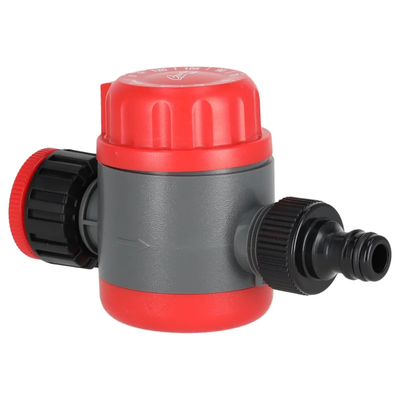 DEDRA 80N300 Garden Mechanical Water Flow Meter, Irrigation Controller, Timer