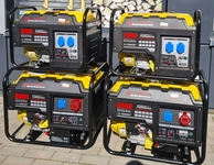 LONCIN LC6500D-AS MOCNY AGREGAT GENERATOR PRĄDOTWÓRCZY 230V / 400V AVR  5,5kW -  EWIMAX OFICJALNY DYSTRYBUTOR - AUTORYZOWANY DEALER LONCIN