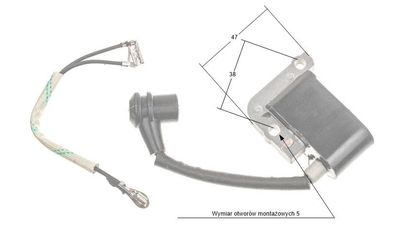 Oleo-Mac ignition module 936 940 947 952 490021