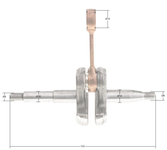 Klikový hřídel TOPSUN T4116 06.05.010