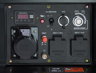 DAEWOO DDAE 6000XE DIESELOVÝ GENERÁTOR 2x16A, 1x32A AVR 11 hp - OFICIÁLNÍ DISTRIBUTOR - AUTORIZOVANÝ PRODEJCE DAEWOO