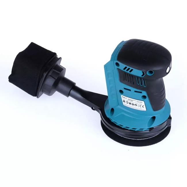 18V CORDLESS ECCENTRIC SANDER, DEDRA SAS+ALL DED7062 125MM, BRUSHLESS