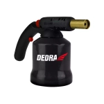 DEDRA 31A020 Lampa lutownicza gazowa palnik gazowy piezo 2,8 kW 1200°C metalowa