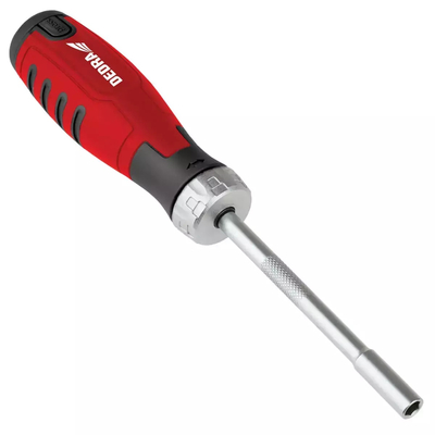 DEDRA 06A050 Wkrętak z grzechotką 12w1 stal CrV, bity SL PH TORX HEX, śrubokręt magnetyczny