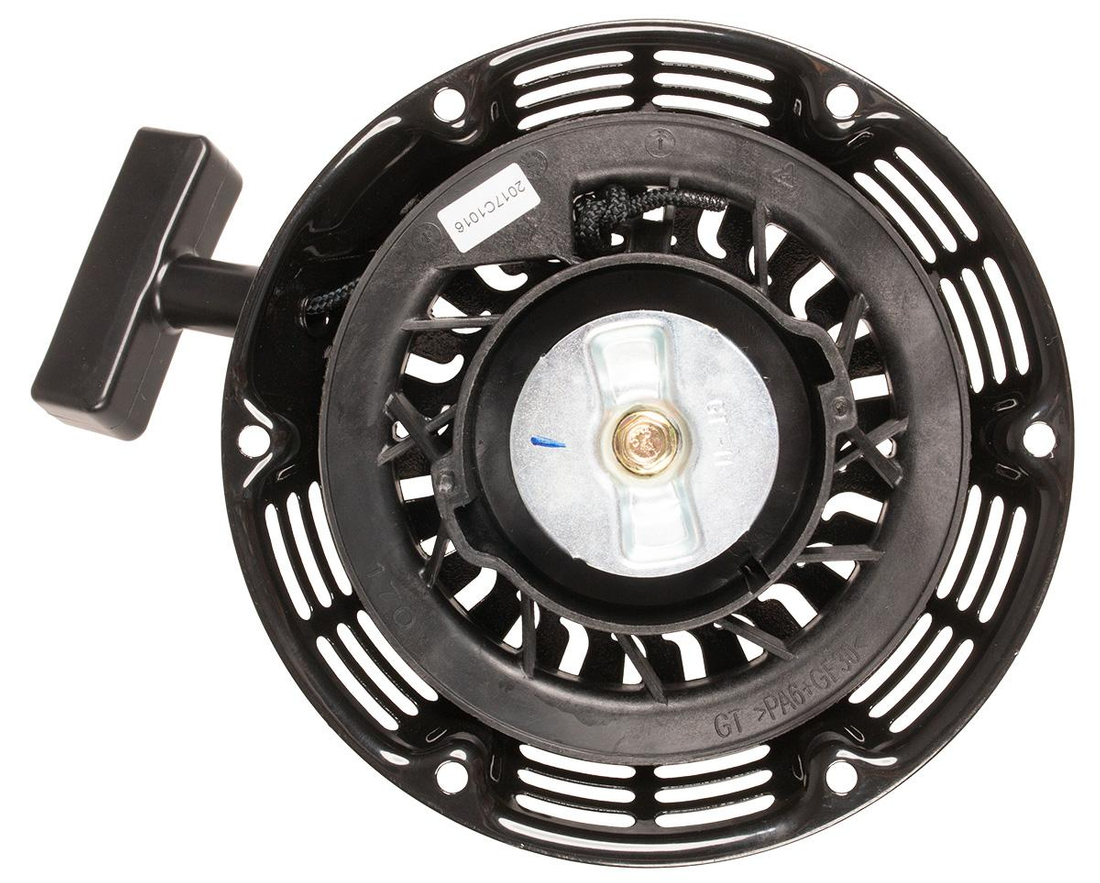 Rozrusznik Zongshen 168FB - widok od strony bębna i zapadek