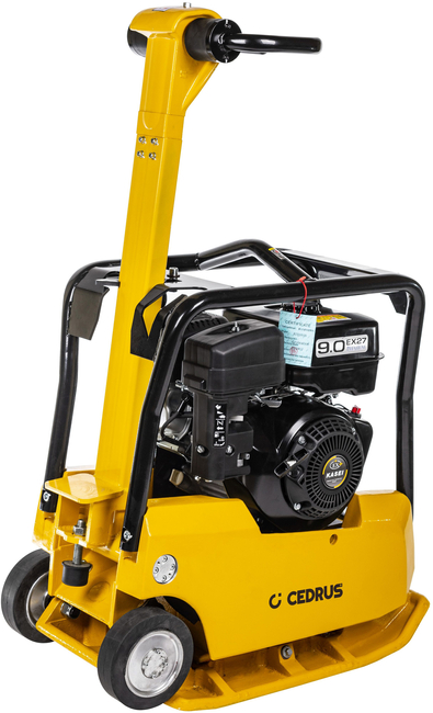 CEDRUS ZG04 ZAGĘSZCZARKA DO GRUNTU SPALINOWA 160 KG Z REWERSEM HYDRAULICZNYM DWUKIERUNKOWA PRZÓD-TYŁ UBIJARKA PŁYTOWA 6,9 KM + KOŁA TRANSPORTOWE - AUTORYZOWANY DEALER CEDRUS