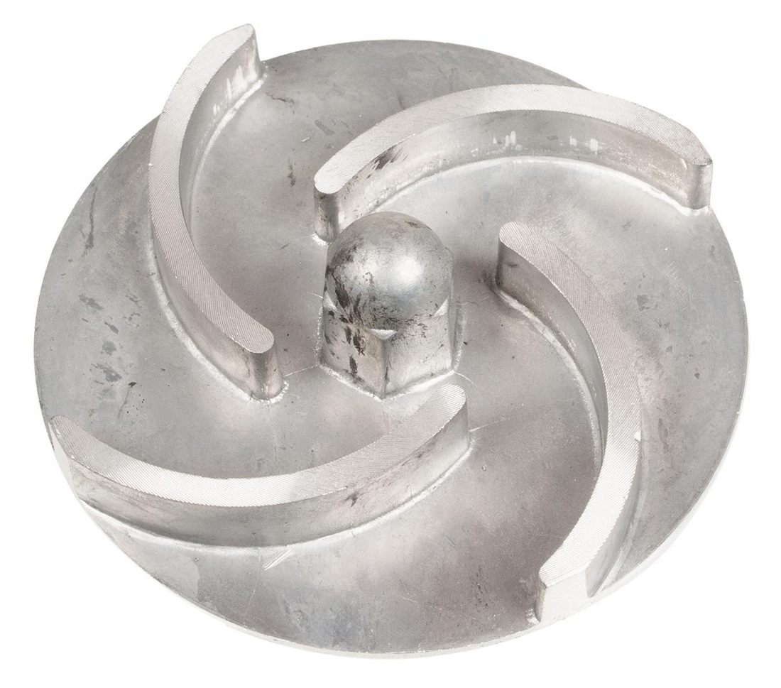 Wirnik pompy wody Loncin LC40ZB20-1.7Q CZĘŚĆ ORYGINALNA 660200013-0001 widok z góry