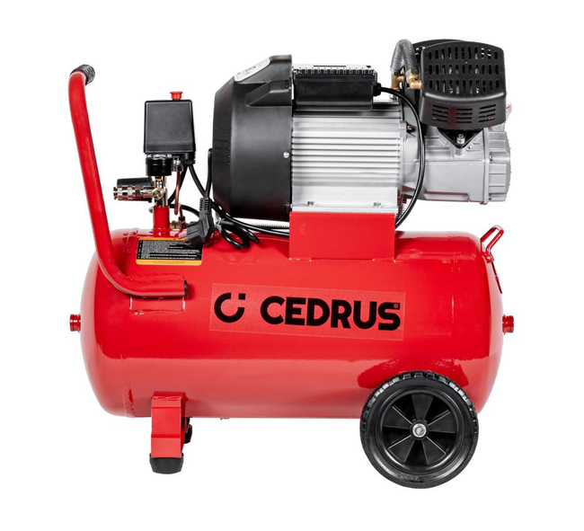 CEDRUS KM50-2T PISTON COMPRESSOR OIL COMPRESSOR 50L - EWIMAX - OFFICIAL DISTRIBUTOR - AUTHORIZED CEDRUS DEALER