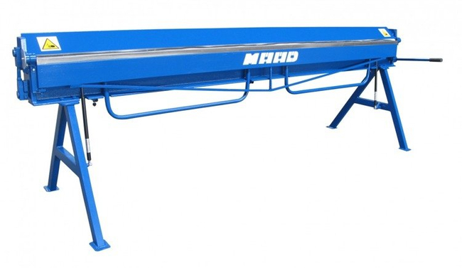 ZAGINARKA GIĘTARKA KRAWĘDZIARKA DEKARSKA DO BLACHY Z CIĘCIEM MAAD ZG-3000 /0.7mm