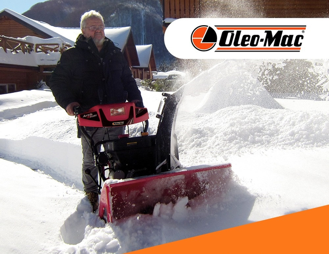 OLEO-MAC ARTIK 62 ELD LED DIESEL SNOWBLOWER SNOW PLOW ROTARY SNOWBLOWER TWO-STAGE 8.5 KM + STARTER ESTART - OFFICIAL DISTRIBUTOR - AUTHORIZED OLEO-MAC DEALER