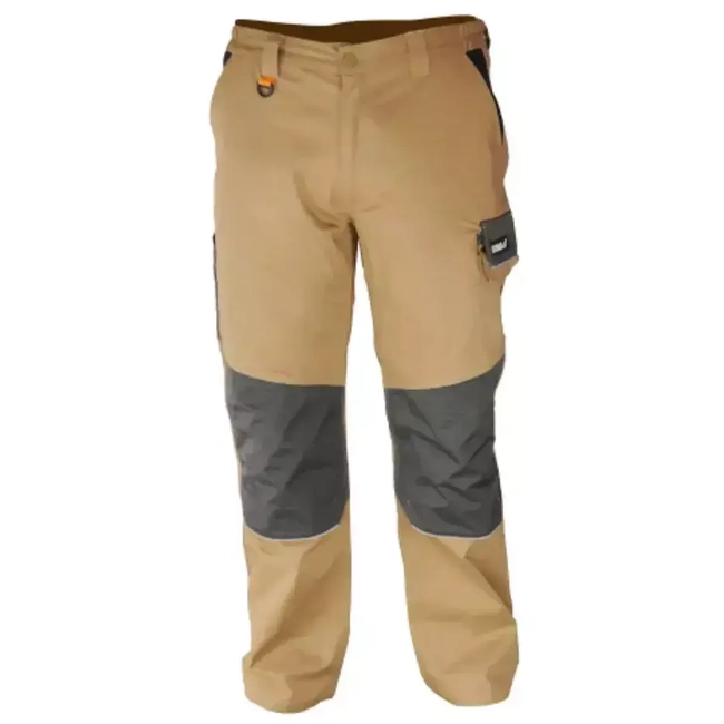 BEZPEČNOSTNÍ KALHOTY DEDRA BH42SP-S S/48, 97% BAVLNA +3% ELASTAN, SLIM LINE 270G/M2