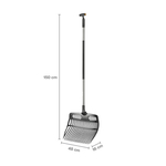 Ergonomic shovel-rake 1077116