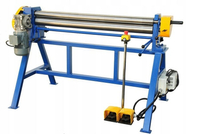 MAAD ZW-1300/1.5/EL WALCARKA ZWIJARKA ELEKTRYCZNA 1-FAZOWA WALCE DO BLACHY MAAD ZW-1300 /1.5mm EL