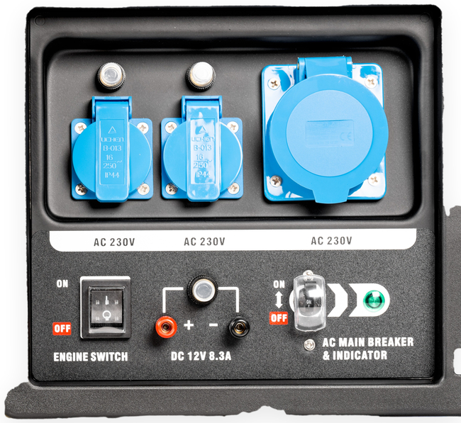 LONCIN LC5000-AS POWERFUL GENERATOR 3x230V AVR 5kW - EWIMAX OFICIÁLNÍ DISTRIBUTOR - AUTORIZOVANÝ PRODEJCE LONCIN