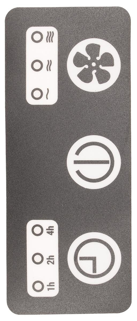 Panel sterujący Cedrus wentylator CEDWF300Li - widok