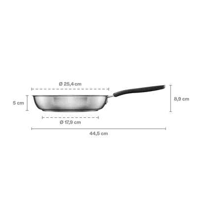 Patelnia ceramiczna 24 cm Fiskars Functional Form 1072310 do indukcji i piekarnika