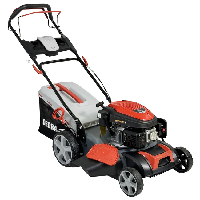 Petrol mower with nap., 3.6kW, 166cc Loncin,46cm,2 blades
