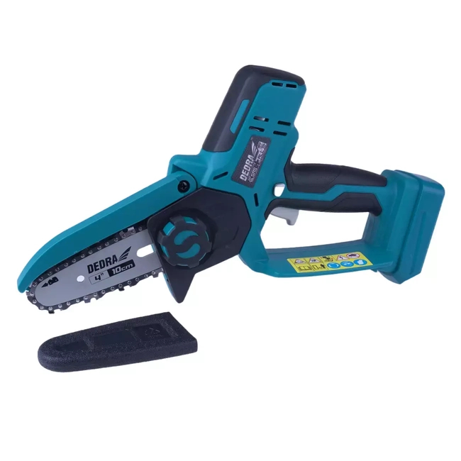 MINI CORDLESS CHAINSAW DEDRA SAS+ALL DED7099 18V, 4" GUIDE BAR