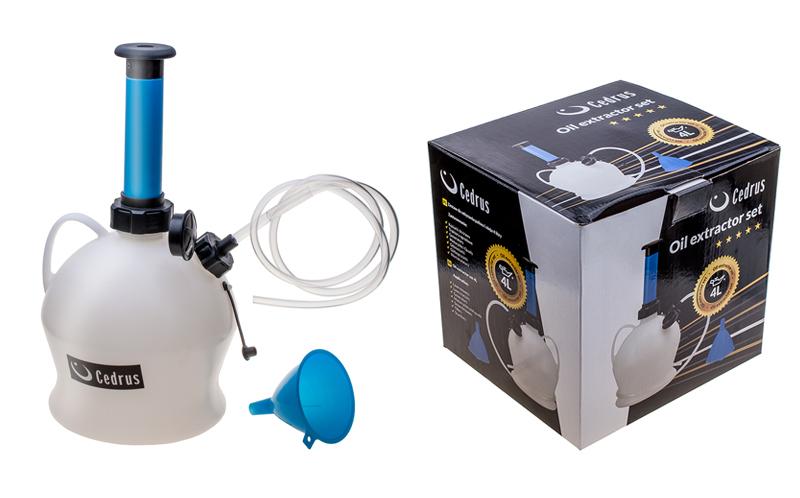 Zestaw do odsysania oleju i paliwa 4L ACC0019 - zdjęcie 1