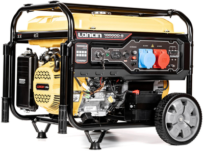 LONCIN LC10000D-S VÝKONNÝ GENERÁTOR DUAL POWER 230 V / 400 V AVR 10 kW - EWIMAX OFICIÁLNÍ DISTRIBUTOR – AUTORIZOVANÝ PRODEJCE ZNAČKY LONCIN