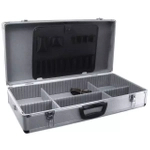 DEDRA ALUMINIUM TOOL CASE N0007 640X320X150 SILVER