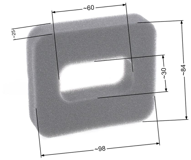 Vzduchový filtr Husqvarna 240R;245R 8R07-72