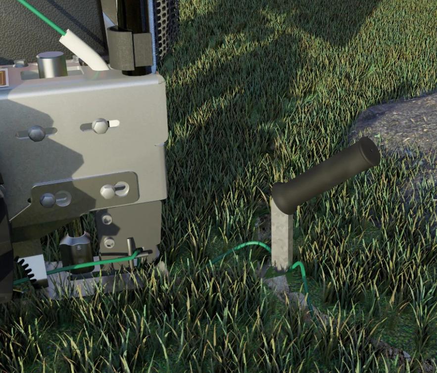 Narzędzie do wprowadzania przewodu Vonblon KVM600MH PORPWMA-0020 - zastosowanie w terenie