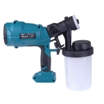 CORDLESS SPRAY PAINT UNIT DED7057 DEDRA SAS+ALL 0.7L/MIN, VISCOSITY 60 DIN-S, NOZZLES 2.0-2.5MM, 900ML