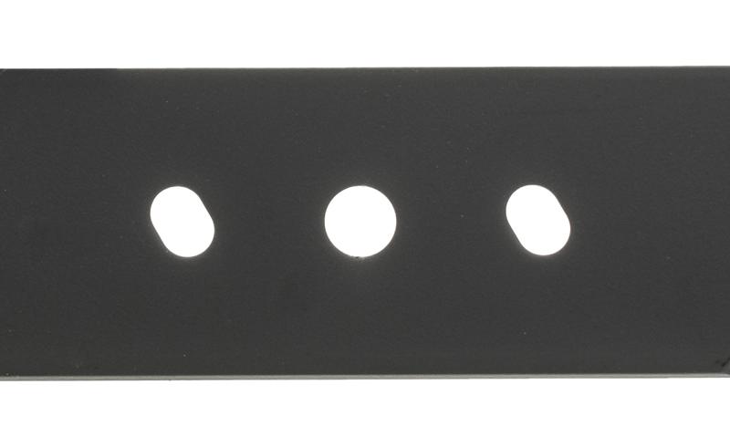 Nóż kosiarki – otwory montażowe i szczegóły wykonania