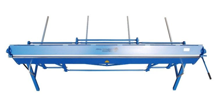 Zaginarka Prod-Masz ZGR-3000 /0.8mm ze stelażem podtrzymującym blachę