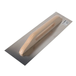 DEDRA 15B002 Stainless Steel Trowel 270x130 mm, Smooth Trowel for Finishing Coat and Plaster
