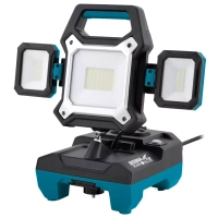 DEDRA SAS+ALL DED6907H Lampa warsztatowa LED 18V/230V 4000 lm halogen roboczy na statyw