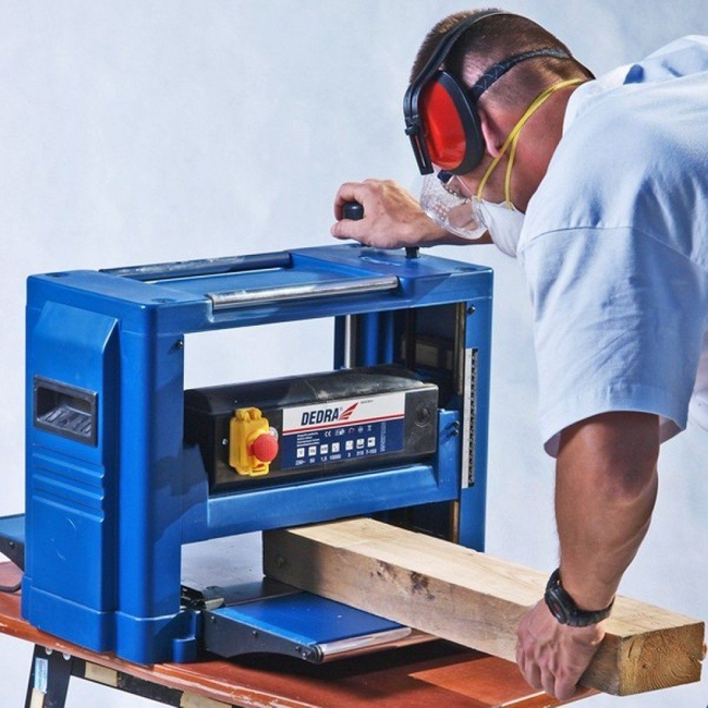 DEDRA DED7814 WOODWORKING TABLE THICKNESSER 2000W EWIMAX OFFICIAL DISTRIBUTOR - AUTHORIZED DEDRA DEALER